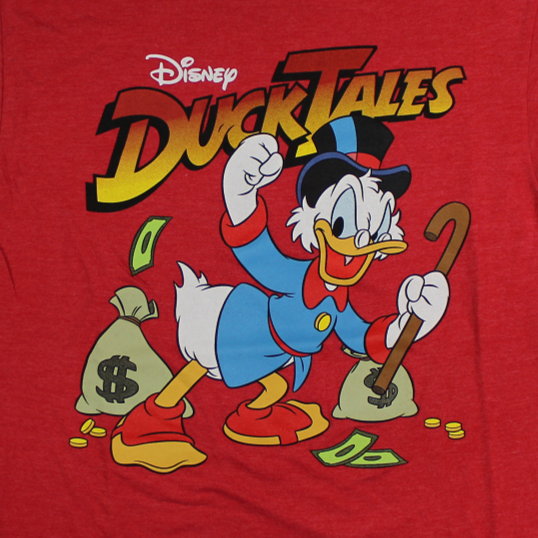 Disney Ducktales Scrooge Mcduck T-Shirt - Blue Culture Tees