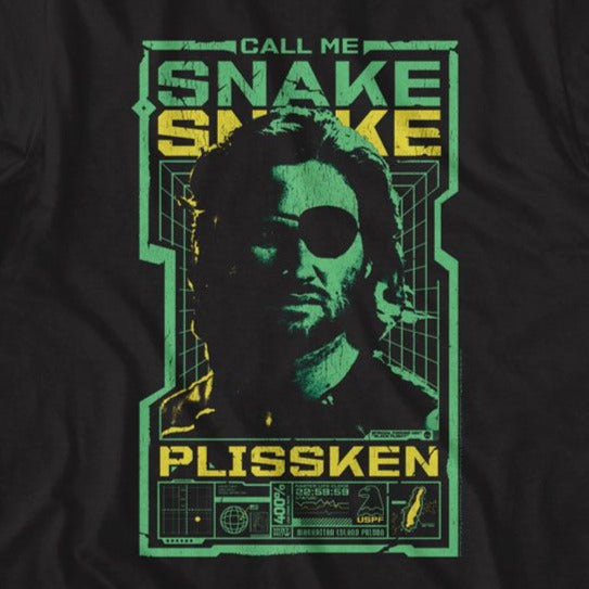 Escape From New York Call Me Snake Tech Screen T-Shirt
