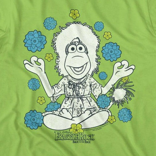 Youth Fraggle Rock Mokey and Flowers T-Shirt