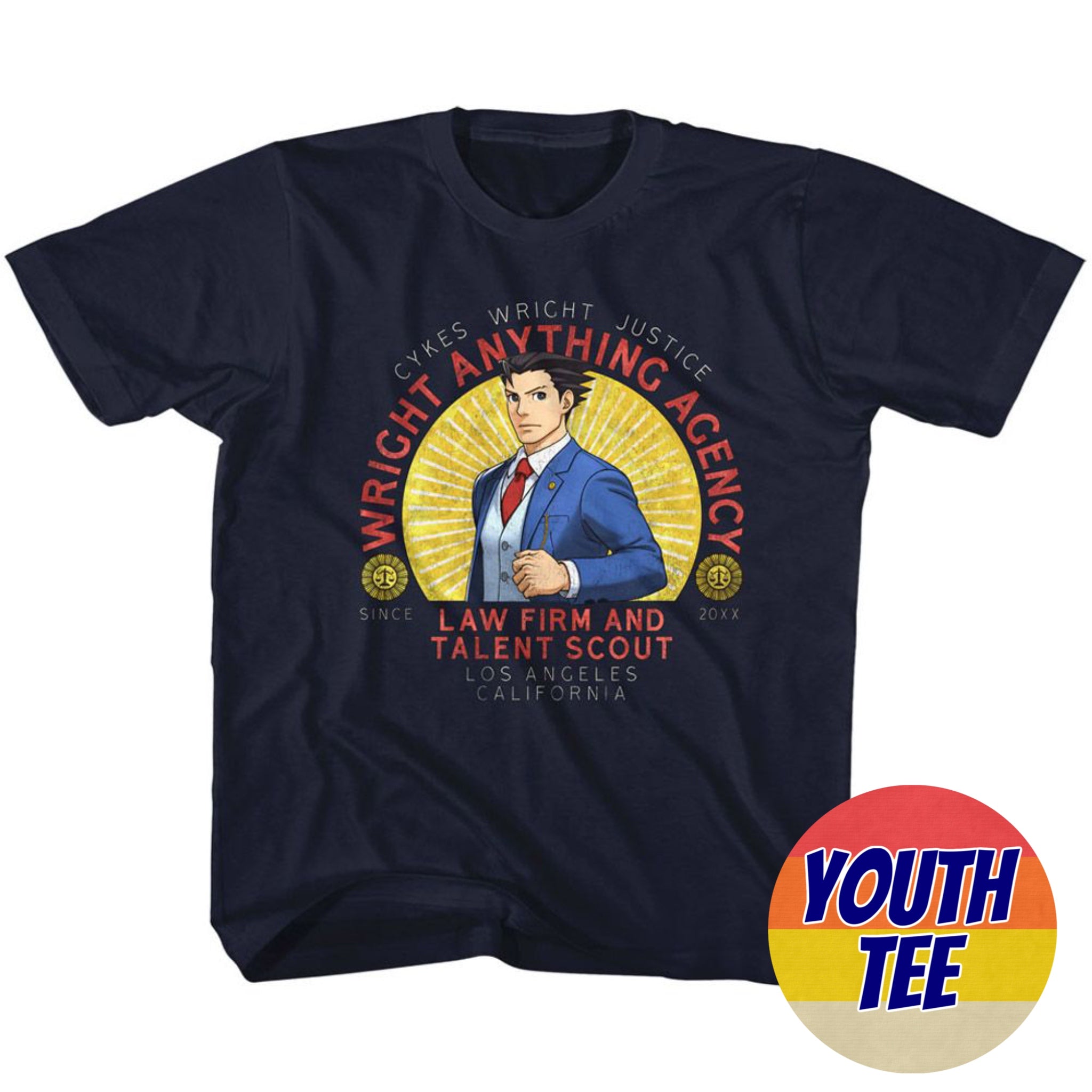 Youth Ace Attorney Wright Anything T-Shirt
