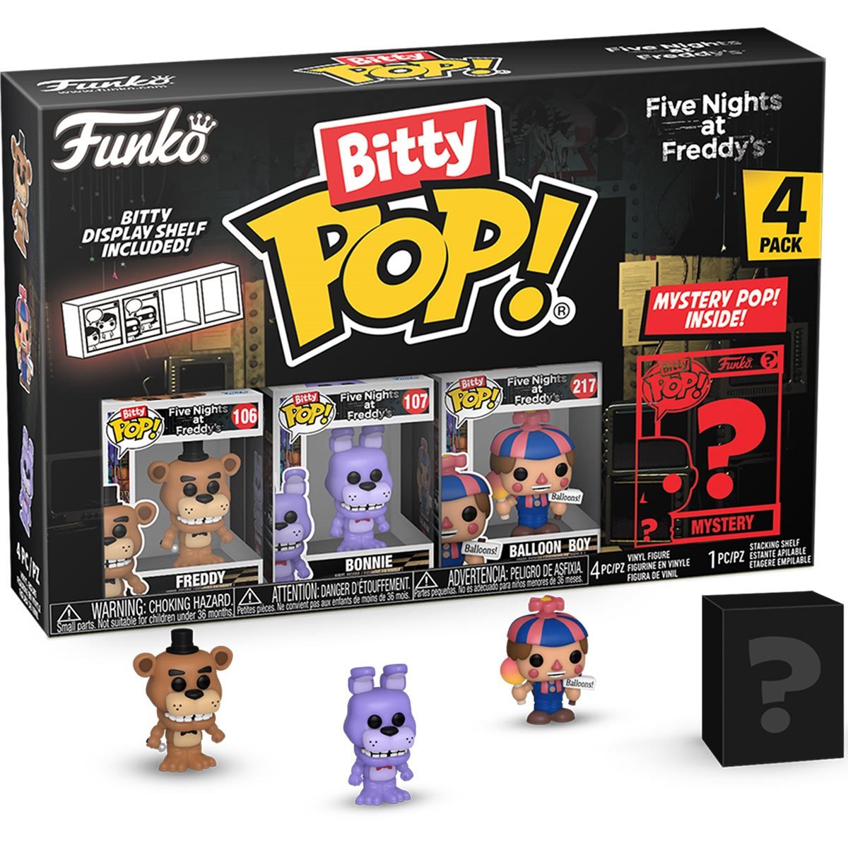 Funko Pop! Advent Calendar: Five Nights at Freddy's 2023, 24 Pocket Pop!  Vinyl Figures : : Home