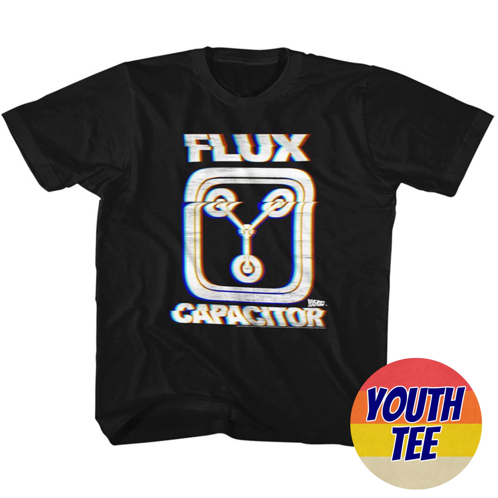 Youth Back To The Future Flux T-Shirt