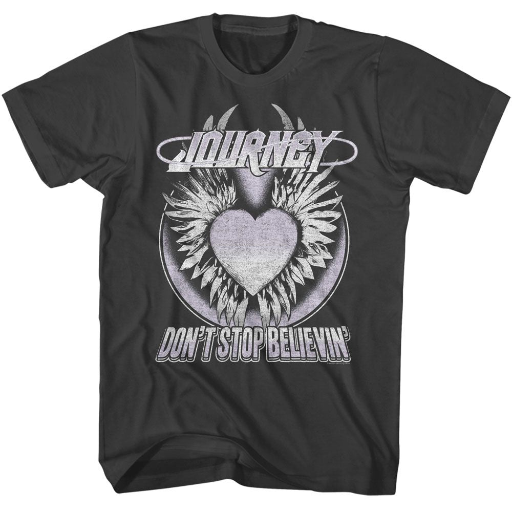Journey Dont Stop Believing Heart T-Shirt