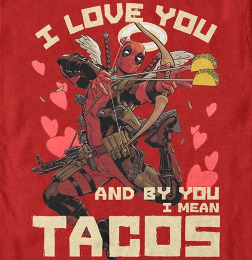 Deadpool Taco Love T-Shirt
