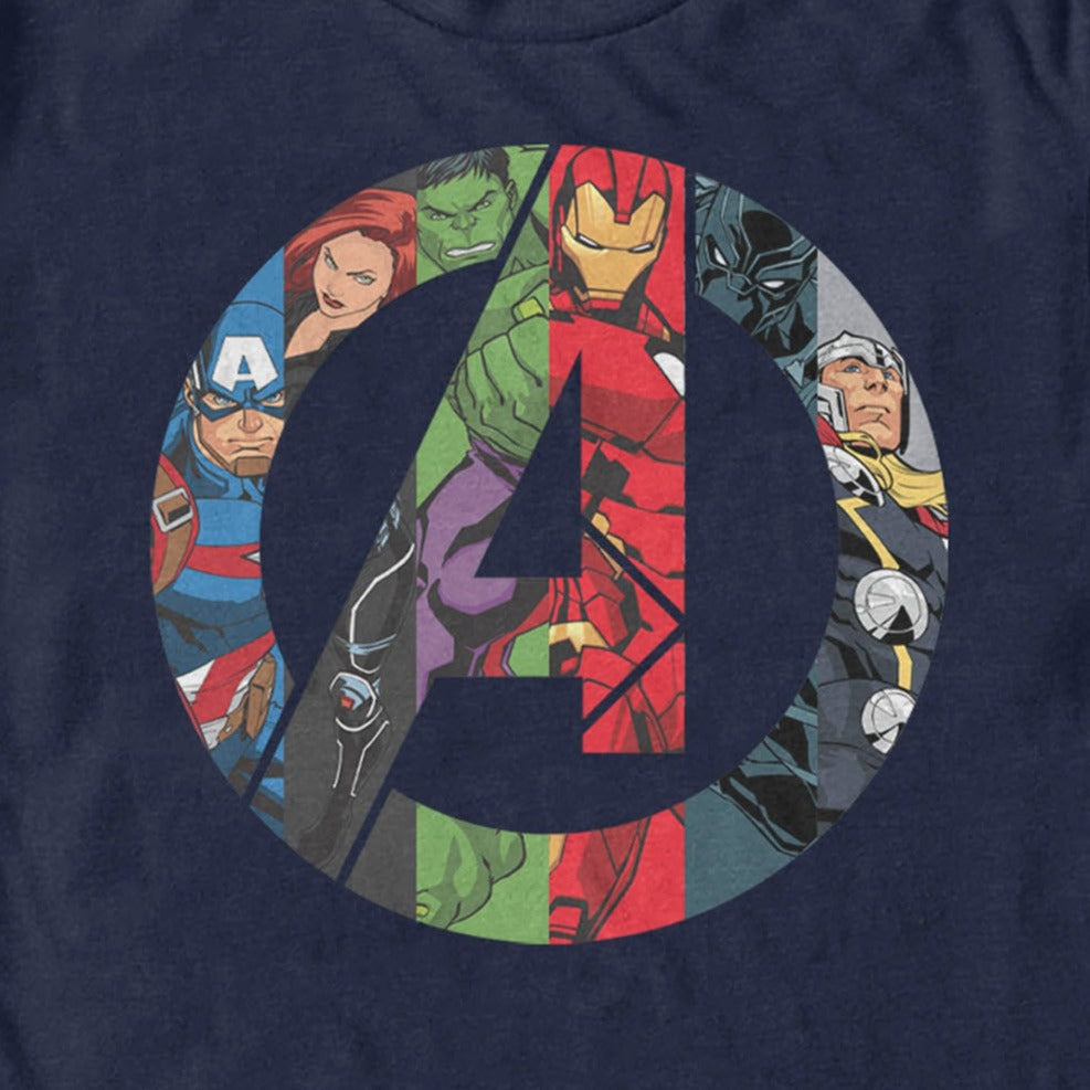 Marvel Avengers Heroes Icon T-Shirt