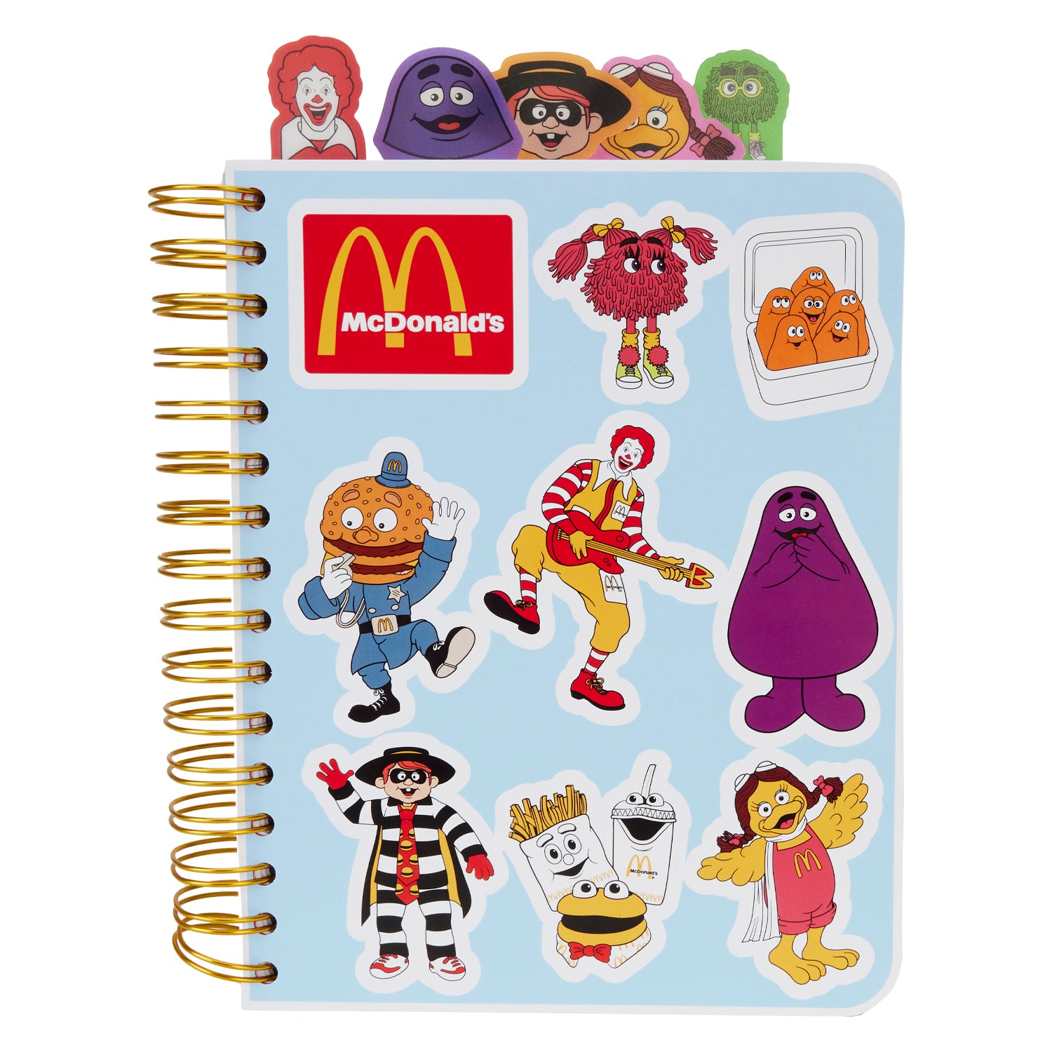 Loungefly McDonald's Gang Tab Notebook