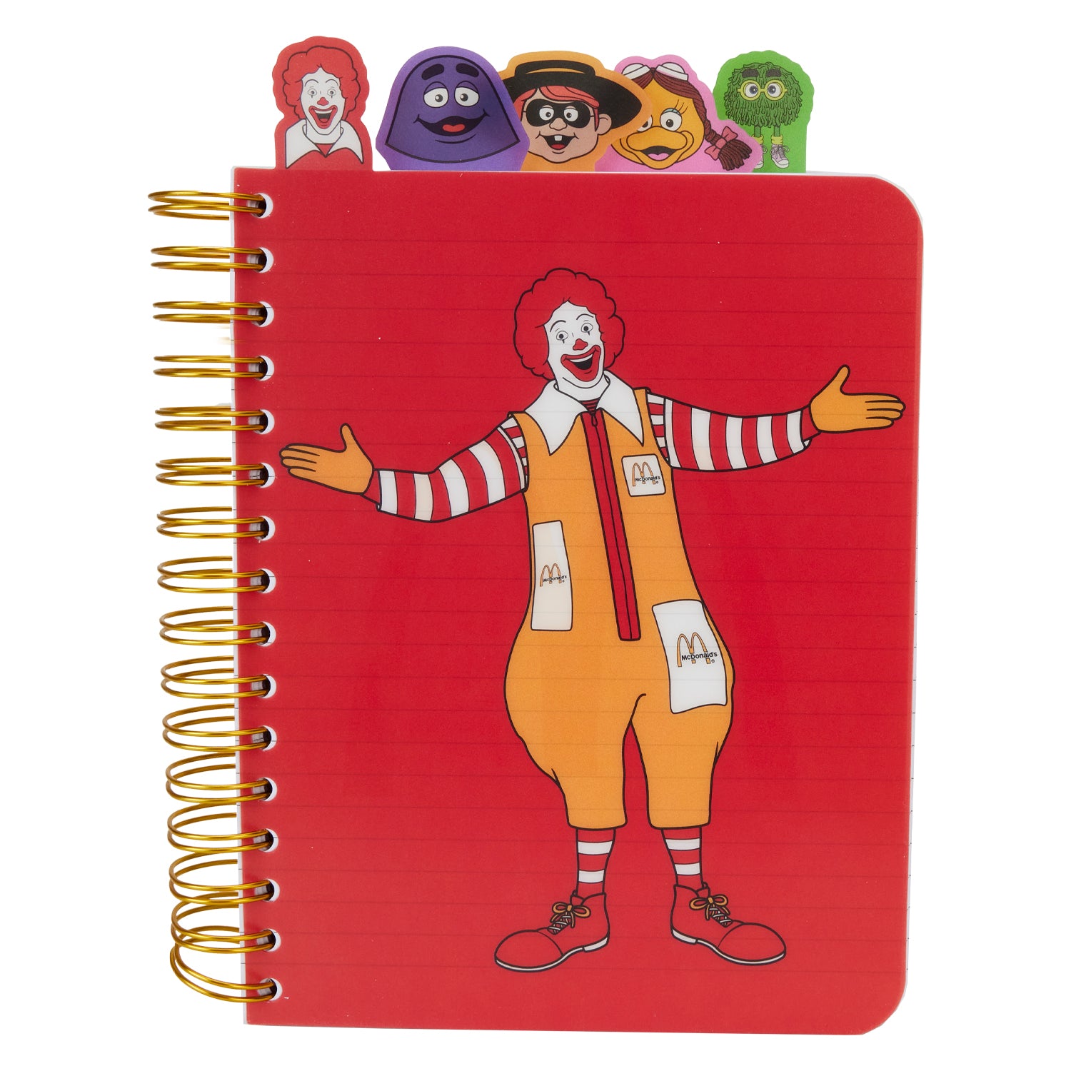 Loungefly McDonald's Gang Tab Notebook