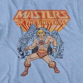 Masters Of The Universe He-Man T-Shirt - Blue Culture Tees
