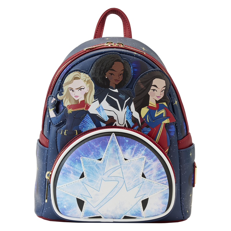 Loungefly Marvel The Marvels Glow Mini Backpack