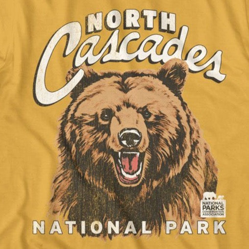 NPCA North Cascades National Park Grizzly T-Shirt