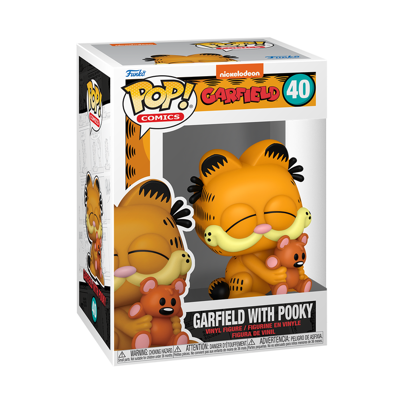 Funko Pop! Garfield with Pooky Vinyl Figure #40