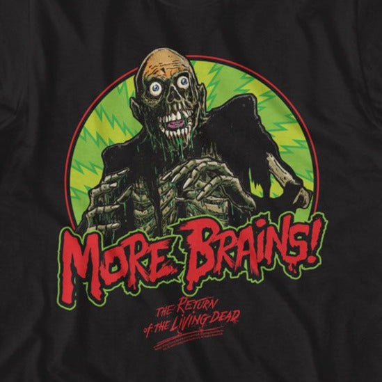 Return of the Living Dead Tarman More Brains T-Shirt