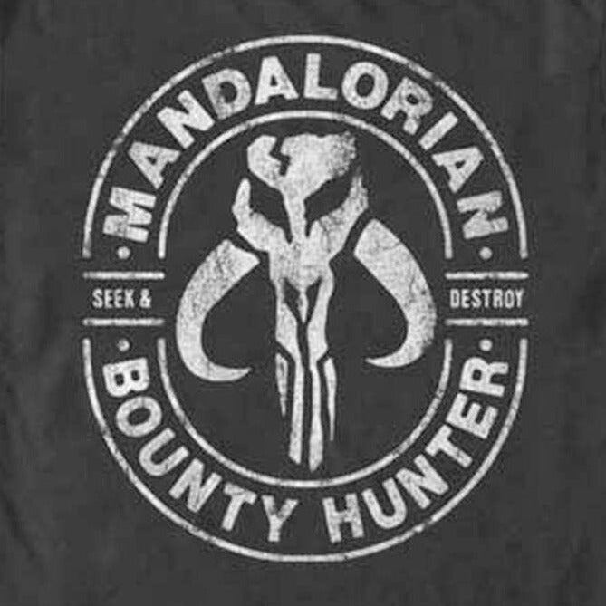 Star Wars The Mandalorian Bounty Hunter Crest T-Shirt