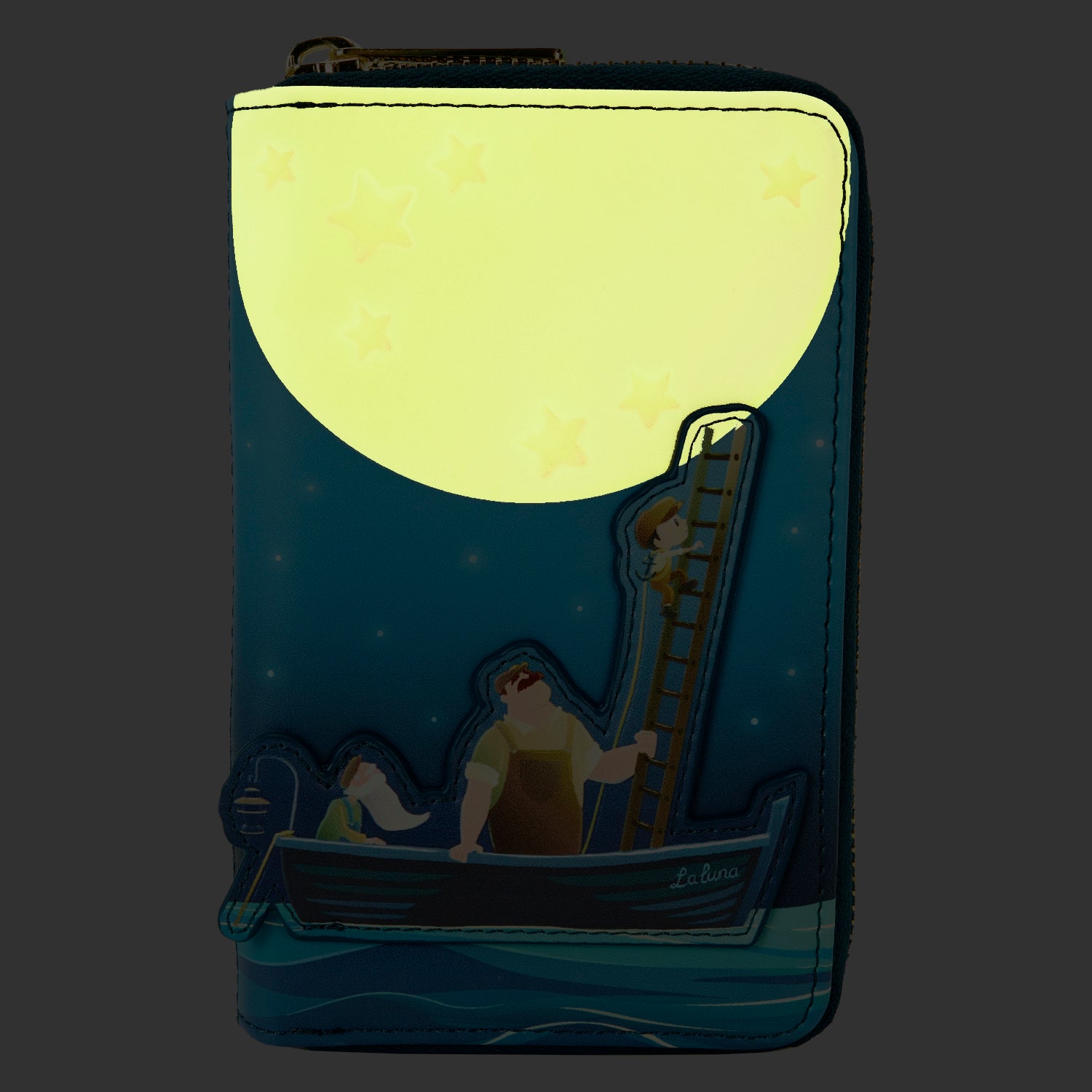 Loungefly Pixar La Luna Glow Zip Around Wallet