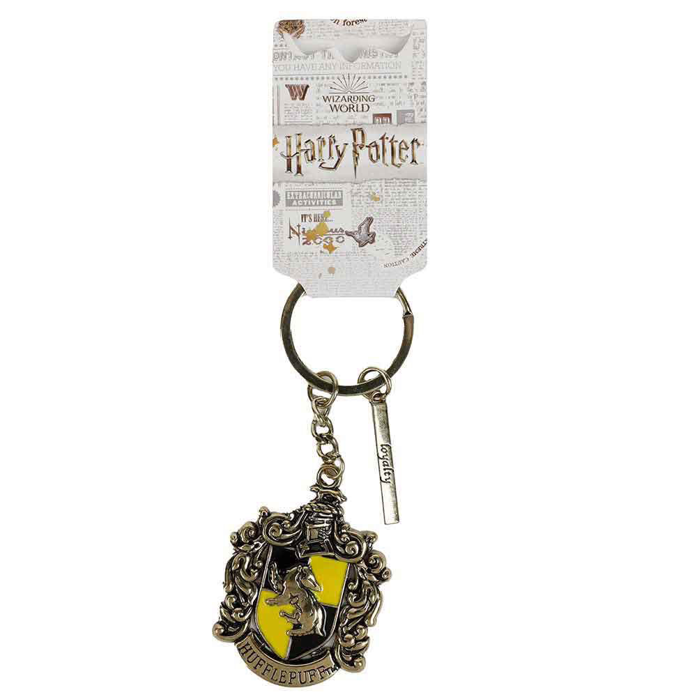 Harry Potter Hufflepuff Loyalty Keychain