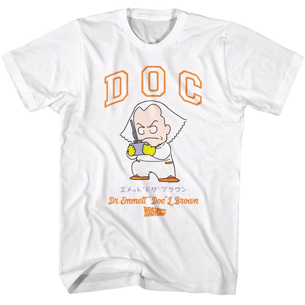 Back To The Future Doc Cartoon T-Shirt