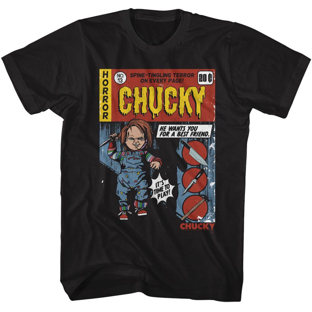 Chucky Comic T-Shirt