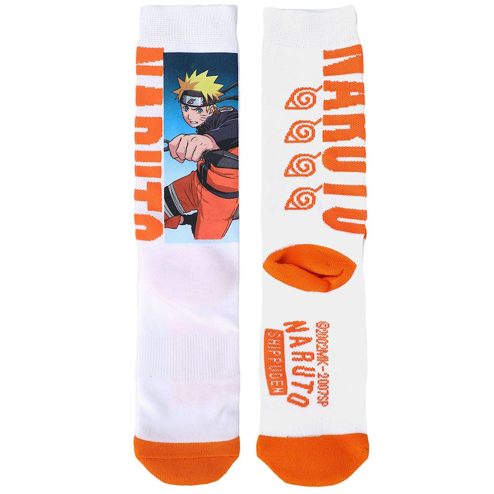 Naruto Graphic Sublimated Crew Socks