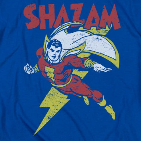 Men's DC Comics Shazam Let's Fly T-Shirt