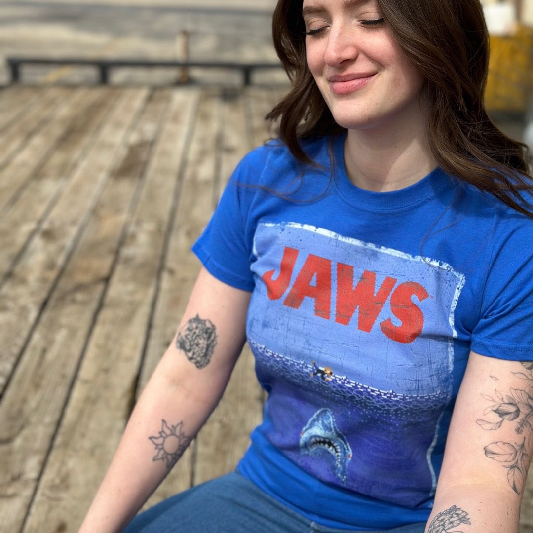 Jaws 8 Bit Terror T-Shirt
