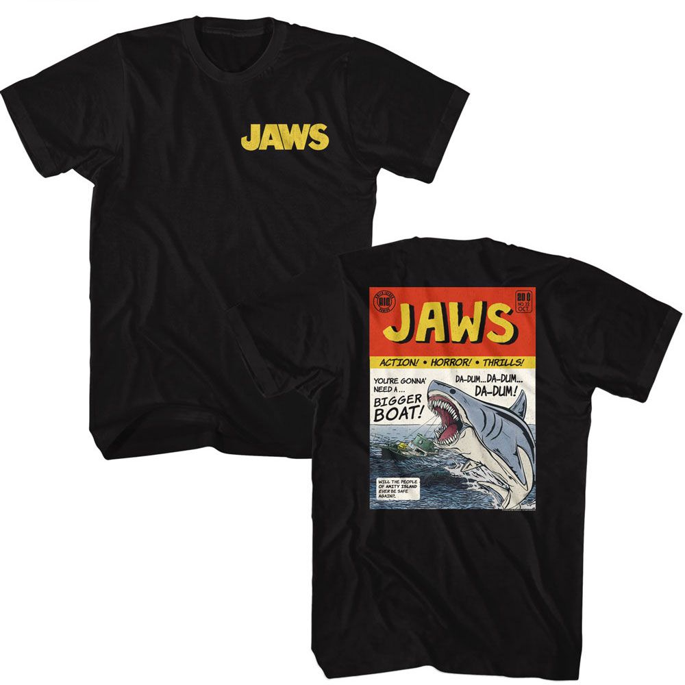 Jaws Comic F&B T-Shirt