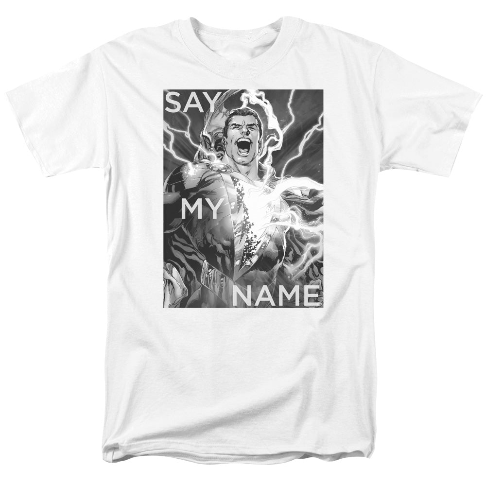 Men's DC Comics Shazam Say My Name T-Shirt