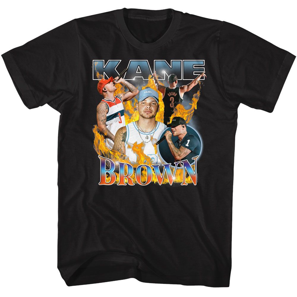 Kane Brown Fire Multi Image T-Shirt