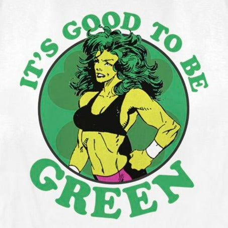 Women's Marvel She Hulk Green T-Shirt