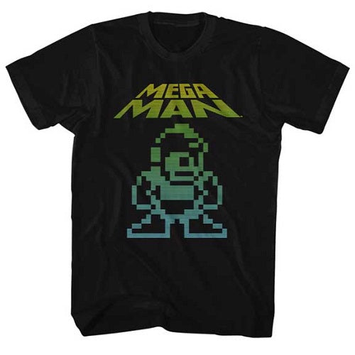 Mega Man Mega Pixel T-Shirt - Blue Culture Tees
