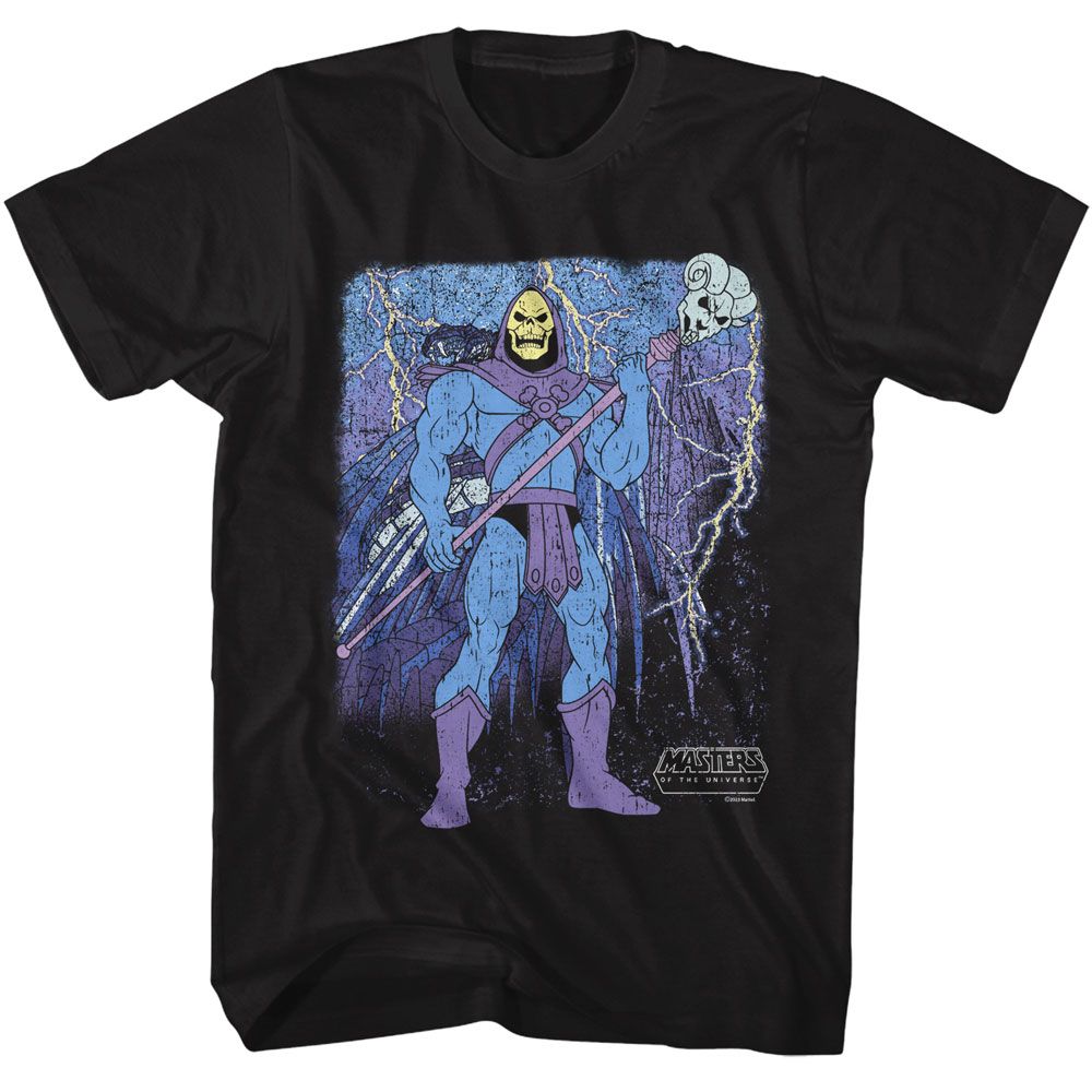 Masters Of The Universe Skeletor And Skull Mountain T-Shirt