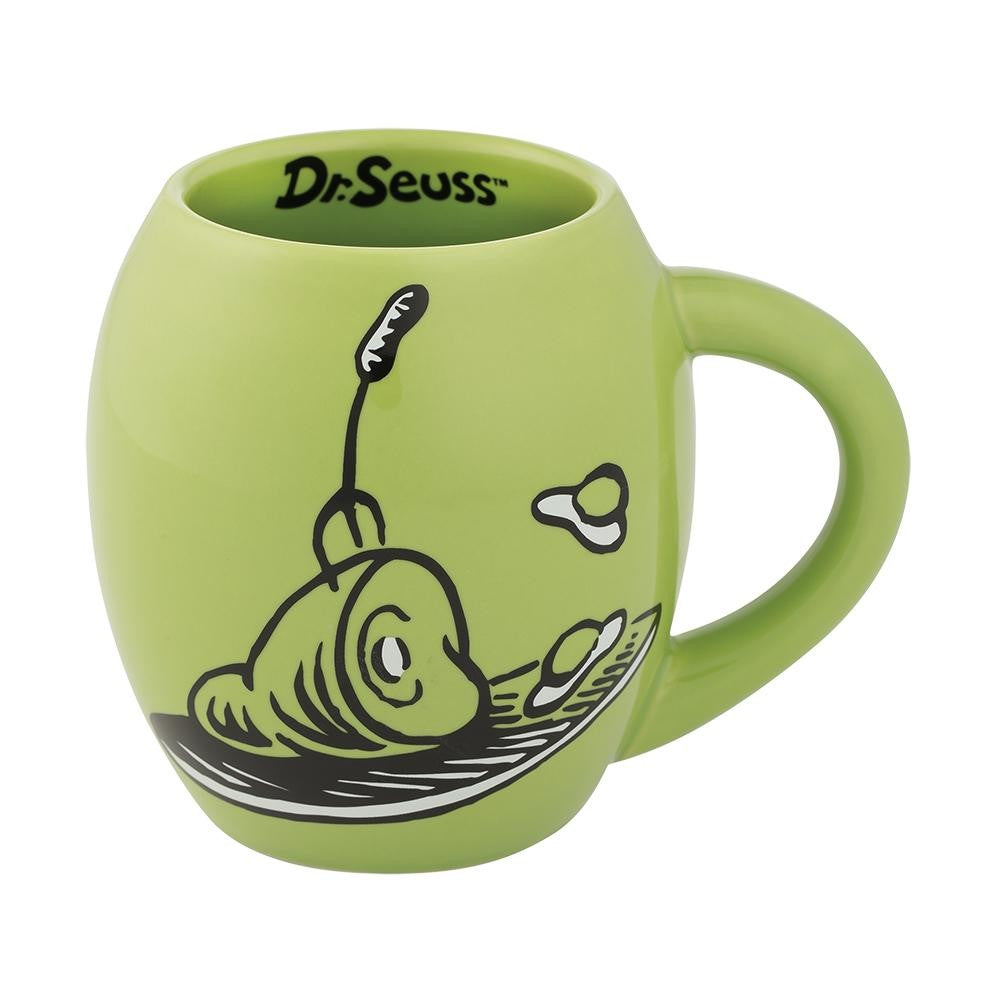 Dr. Seuss The Grinch Face Holiday Coffee Mug Cup 16 Oz Green