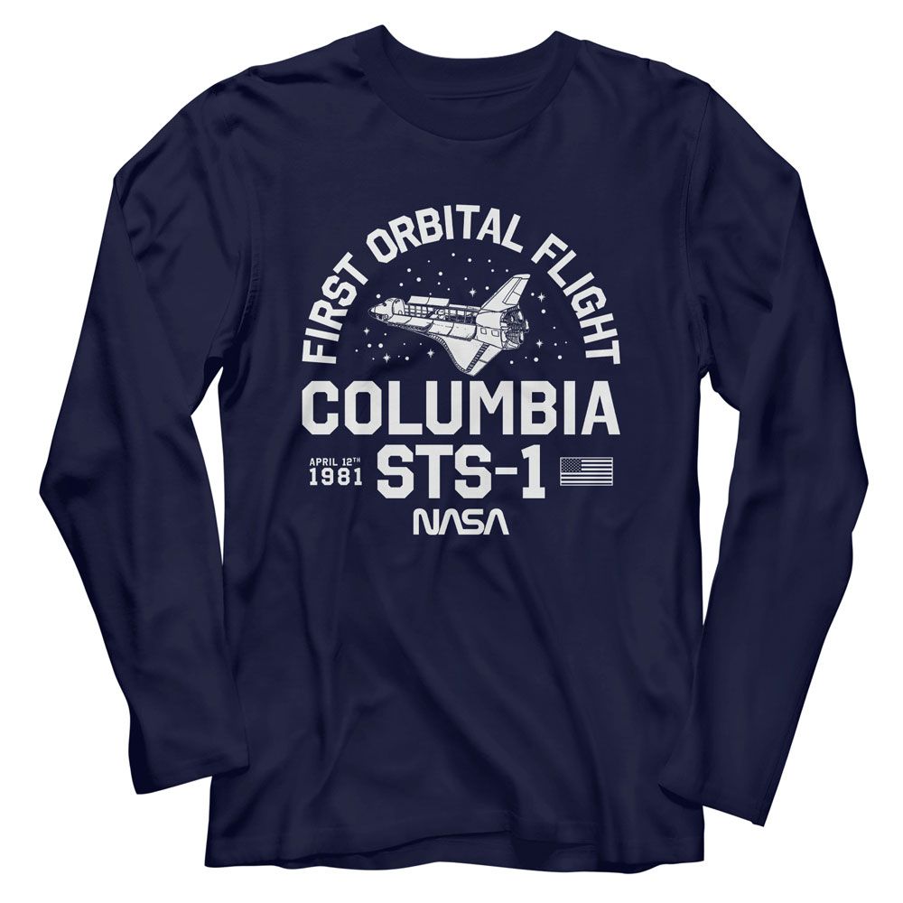 NASA Columbia STS 1 Long Sleeve T-Shirt