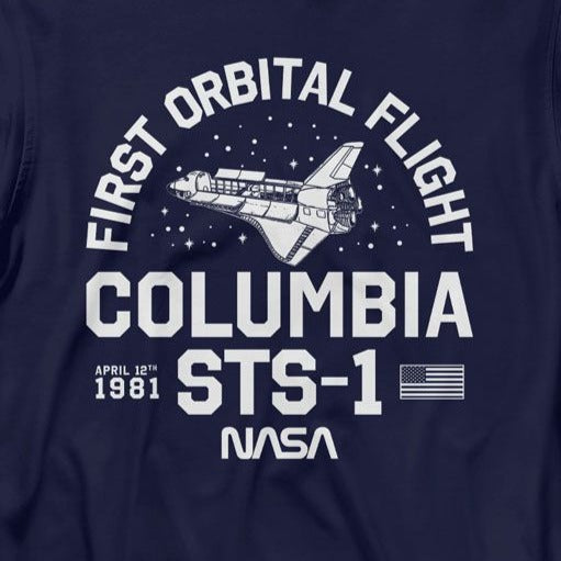 NASA Columbia STS 1 Long Sleeve T-Shirt