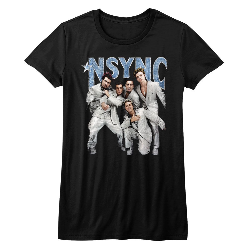 NSYNC Strike A Pose Junior's T-Shirt