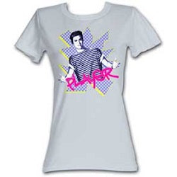 WOMEN'S SAVED BY THE BELL PLAYER TEE - Blue Culture Tees