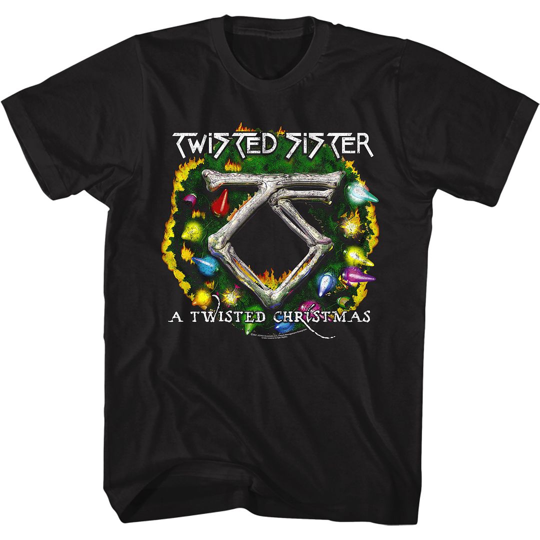 Twisted Sister Twisted Christmas T-Shirt