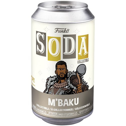 Funko Soda! Black Panther: Wakanda Forever M'Baku Vinyl Soda Figure