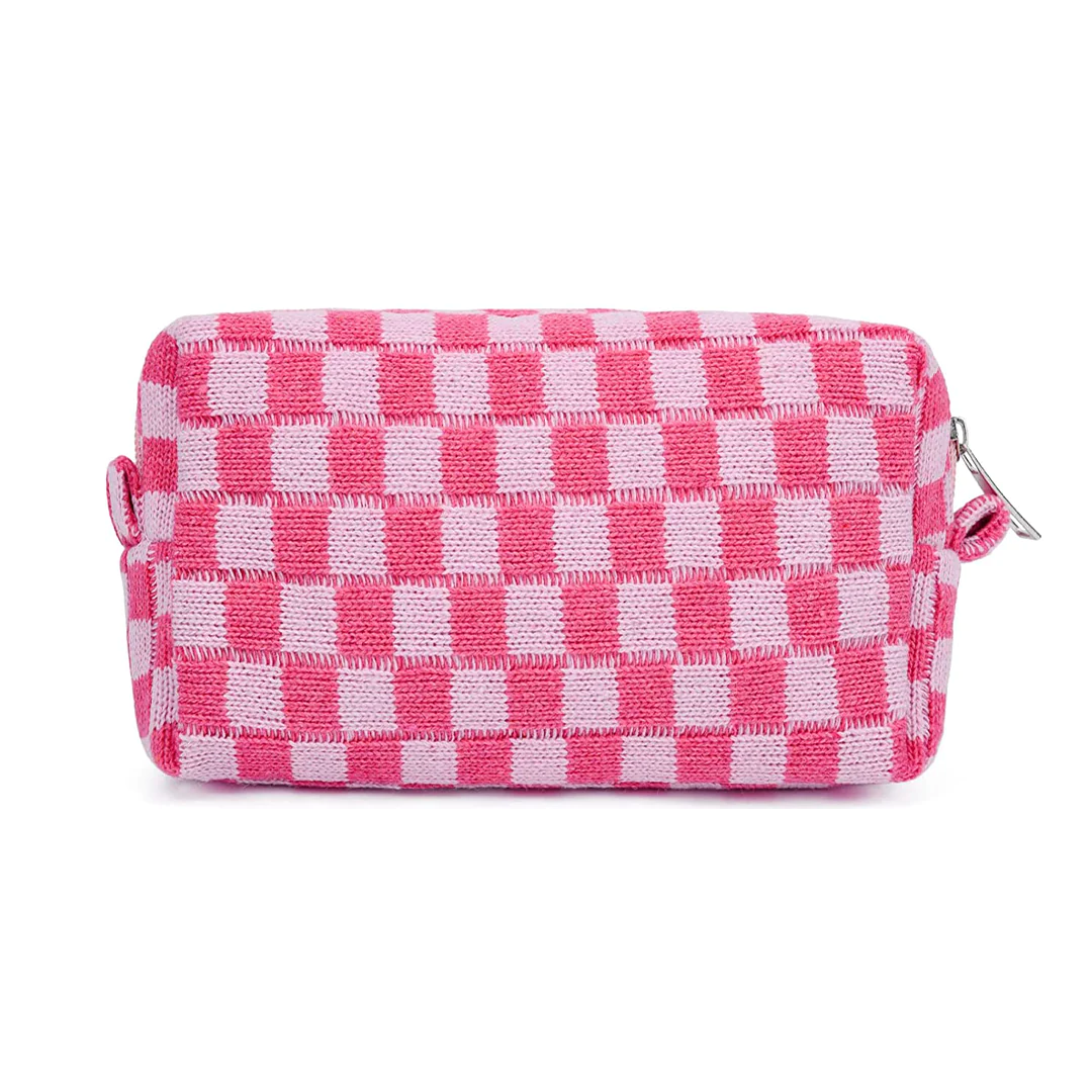 louis vuitton pink checkered bag