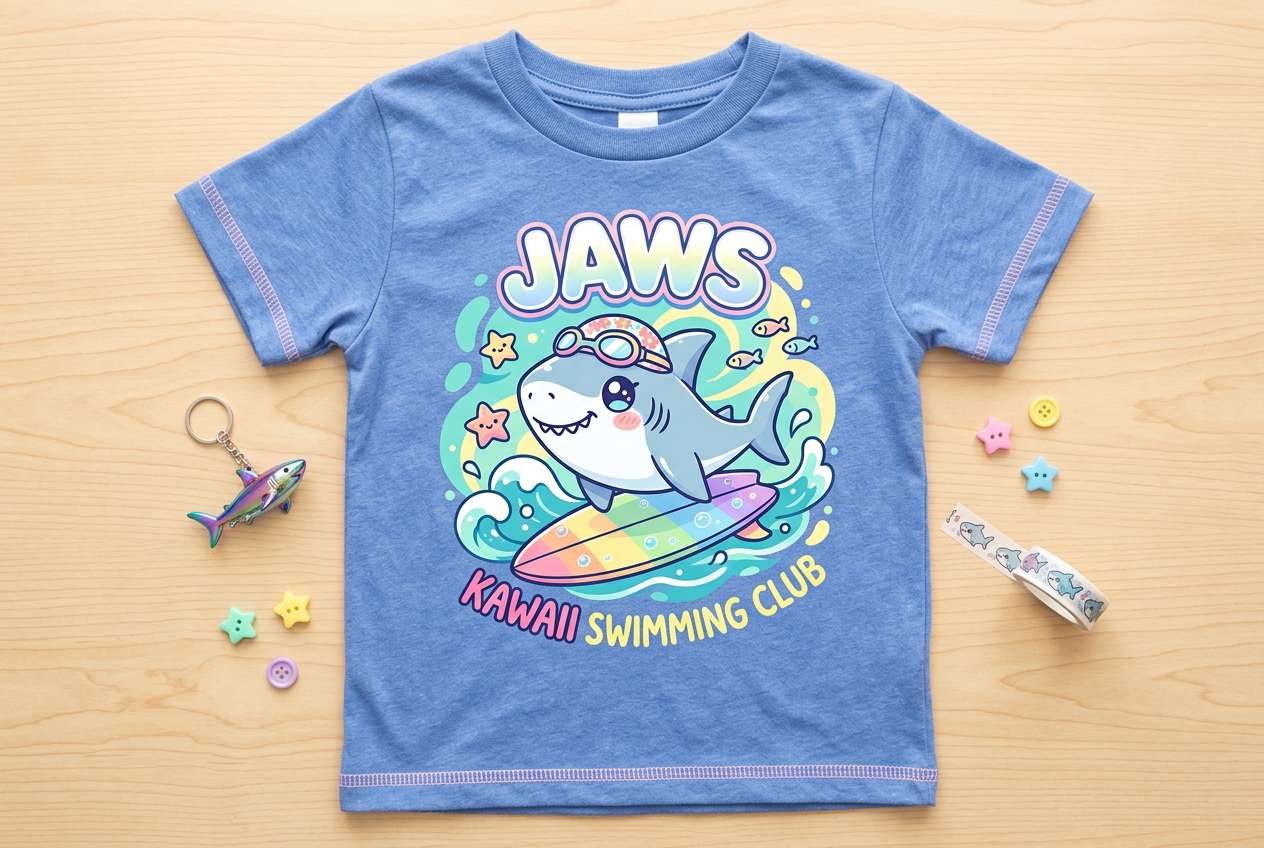 Youth Jaws Visit Amity T-Shirt | Blue Culture Tees