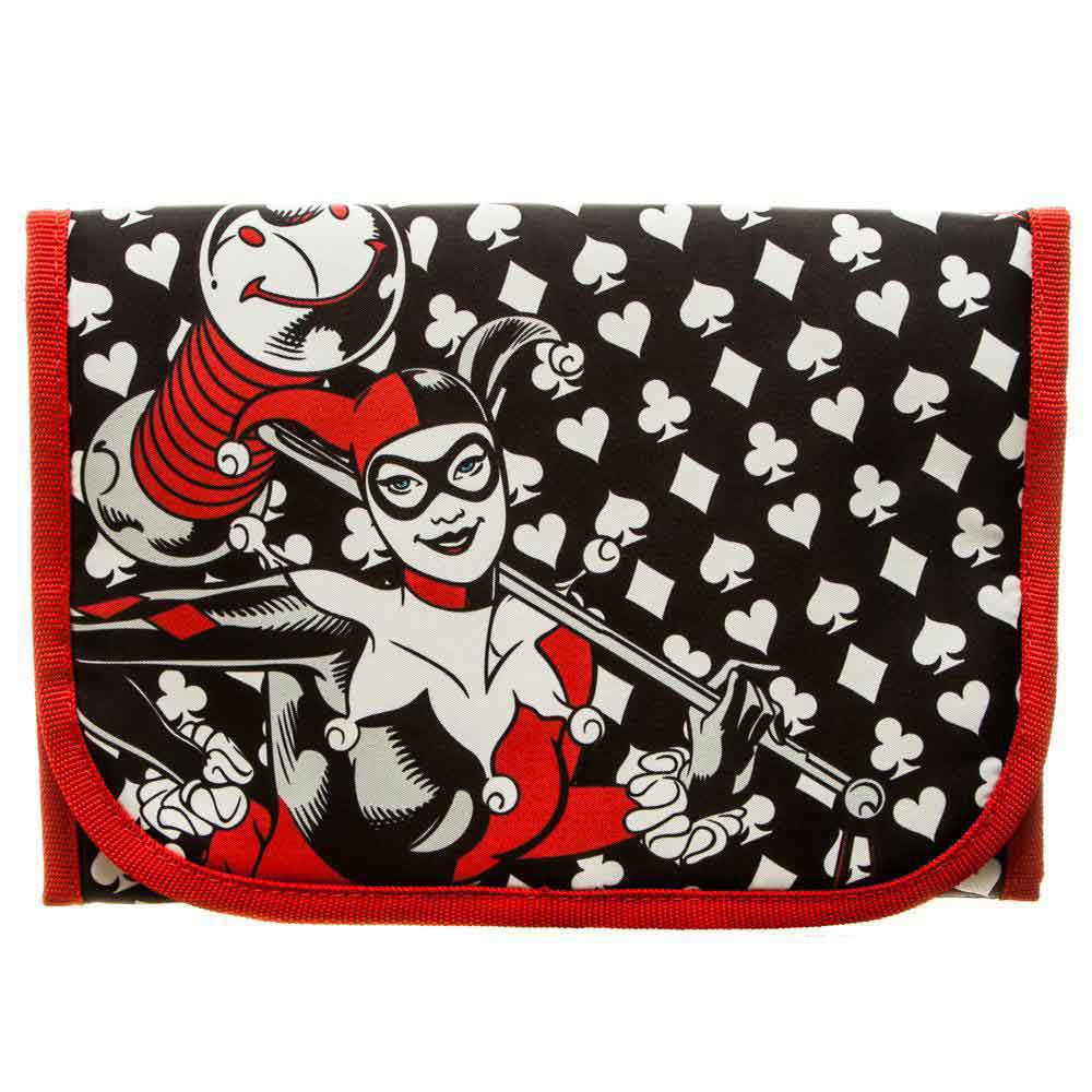 DC Comics Harley Quinn Hanging Travel Bag | Blue Culture Tees