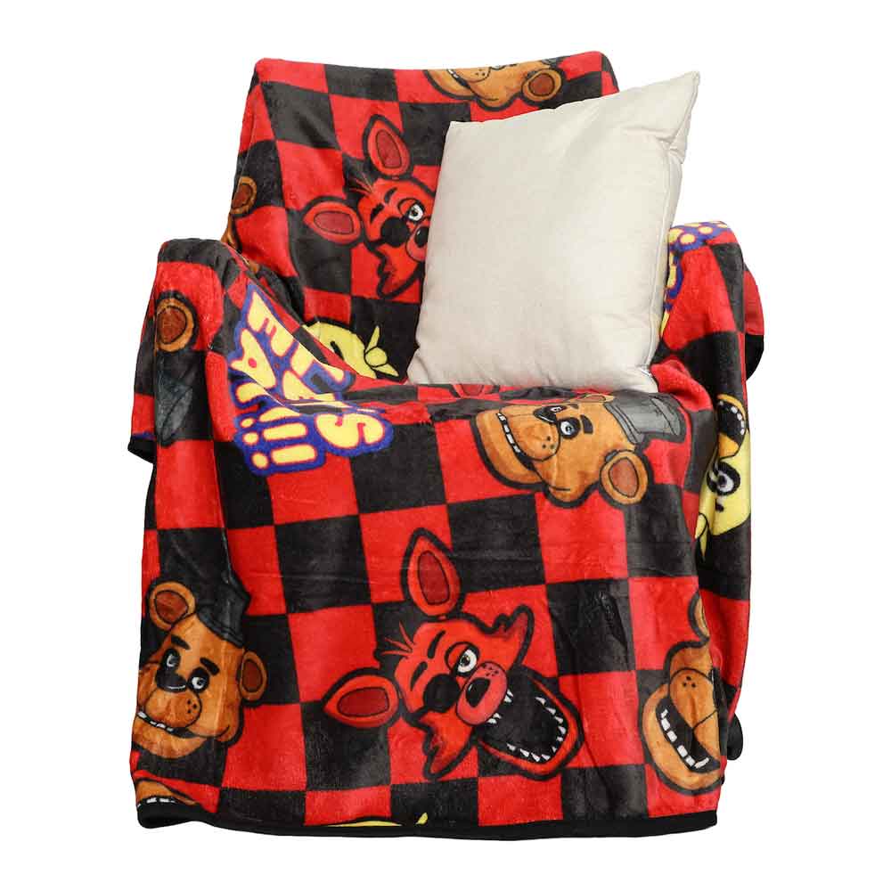 Five Nights at Freddy's Let's Eat Fleece Throw Blanket