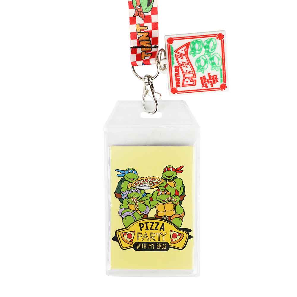 Teenage Mutant Ninja Turtles Pizza Party Lanyard | Blue Culture Tees