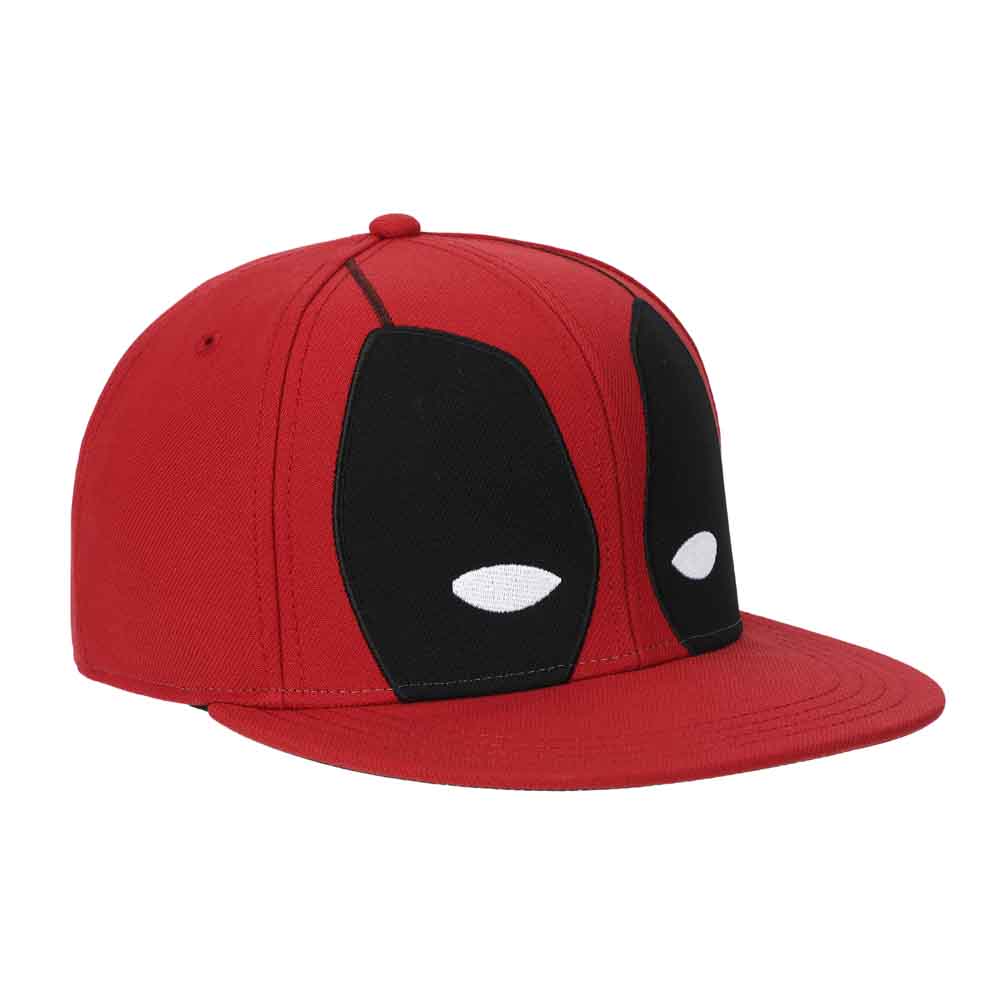 Marvel Deadpool Big Face Flat Bill Snapback | Blue Culture Tees