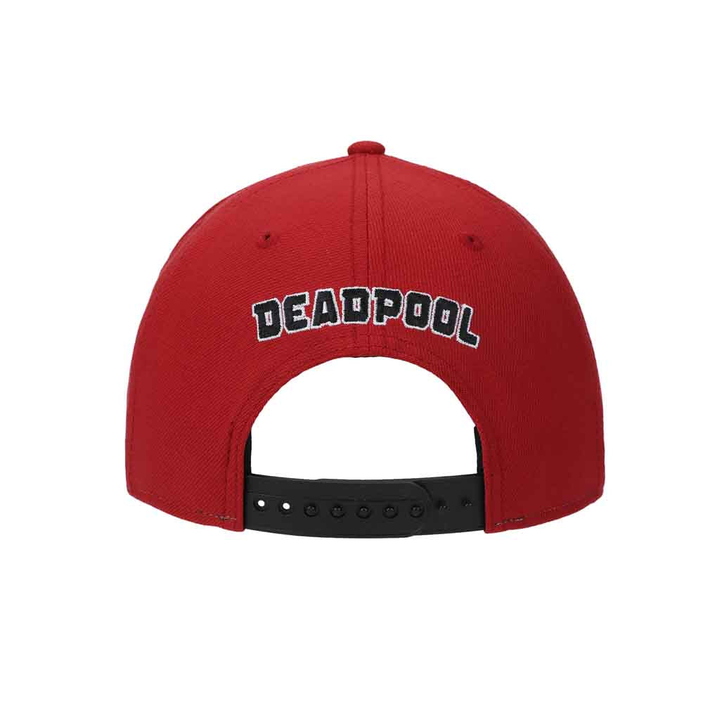 Marvel Deadpool Big Face Flat Bill Snapback | Blue Culture Tees