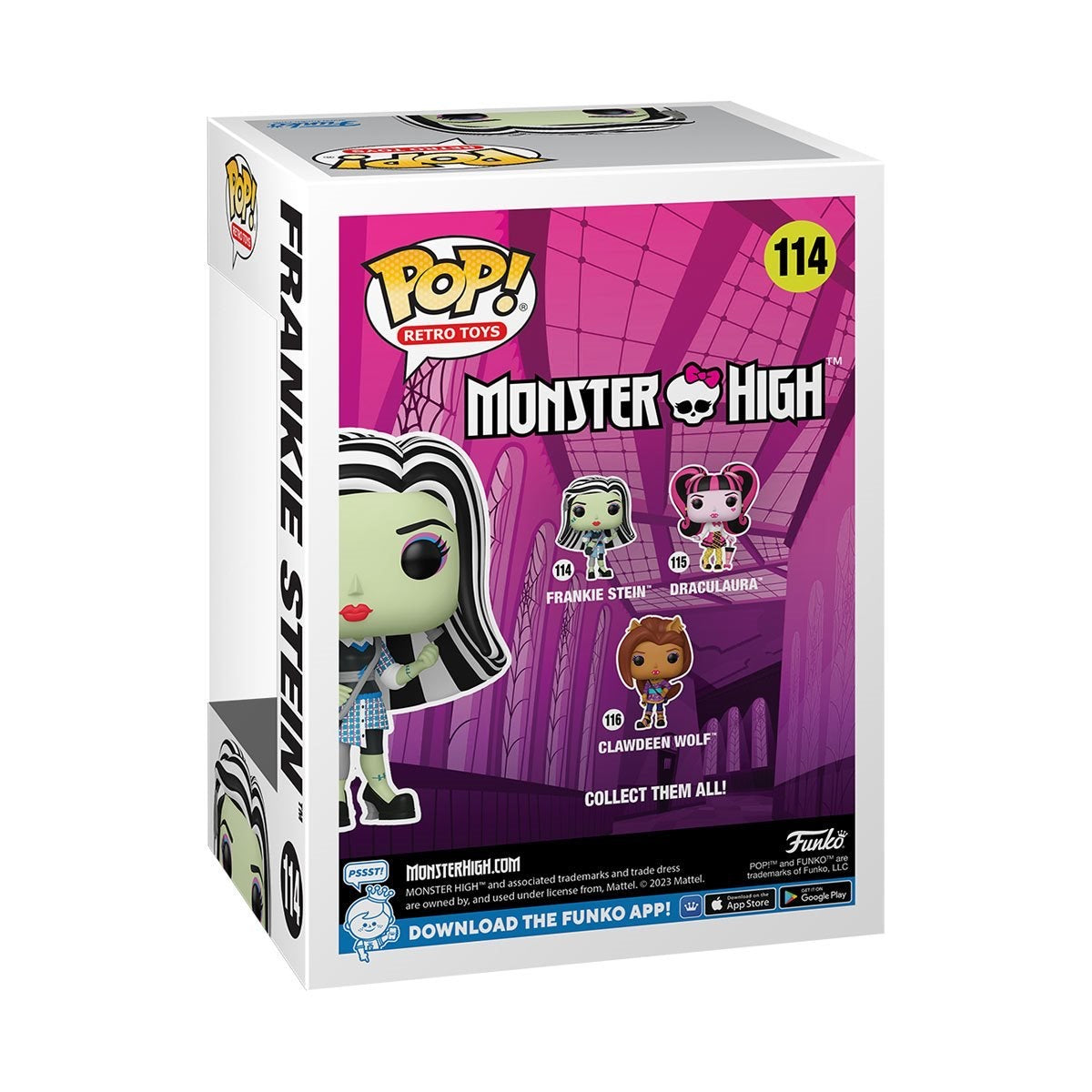 Funko Pop! Monster High Frankie Vinyl Figure #114