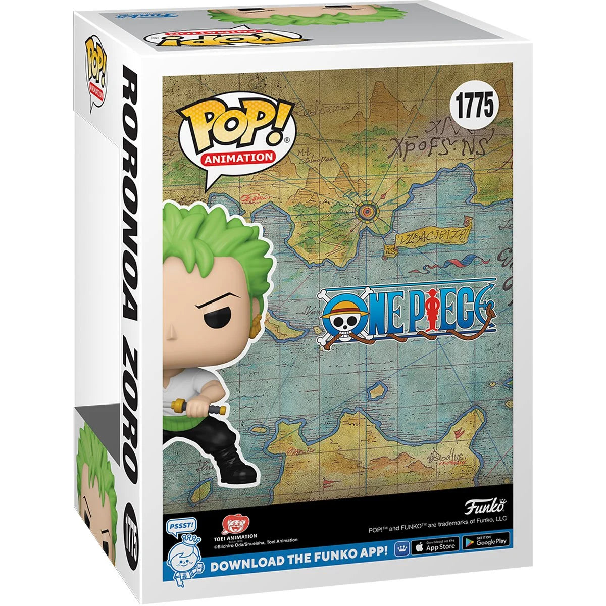 One Piece Roronoa Zoro with Swords (2024) Funko Pop! Vinyl Figure #1775