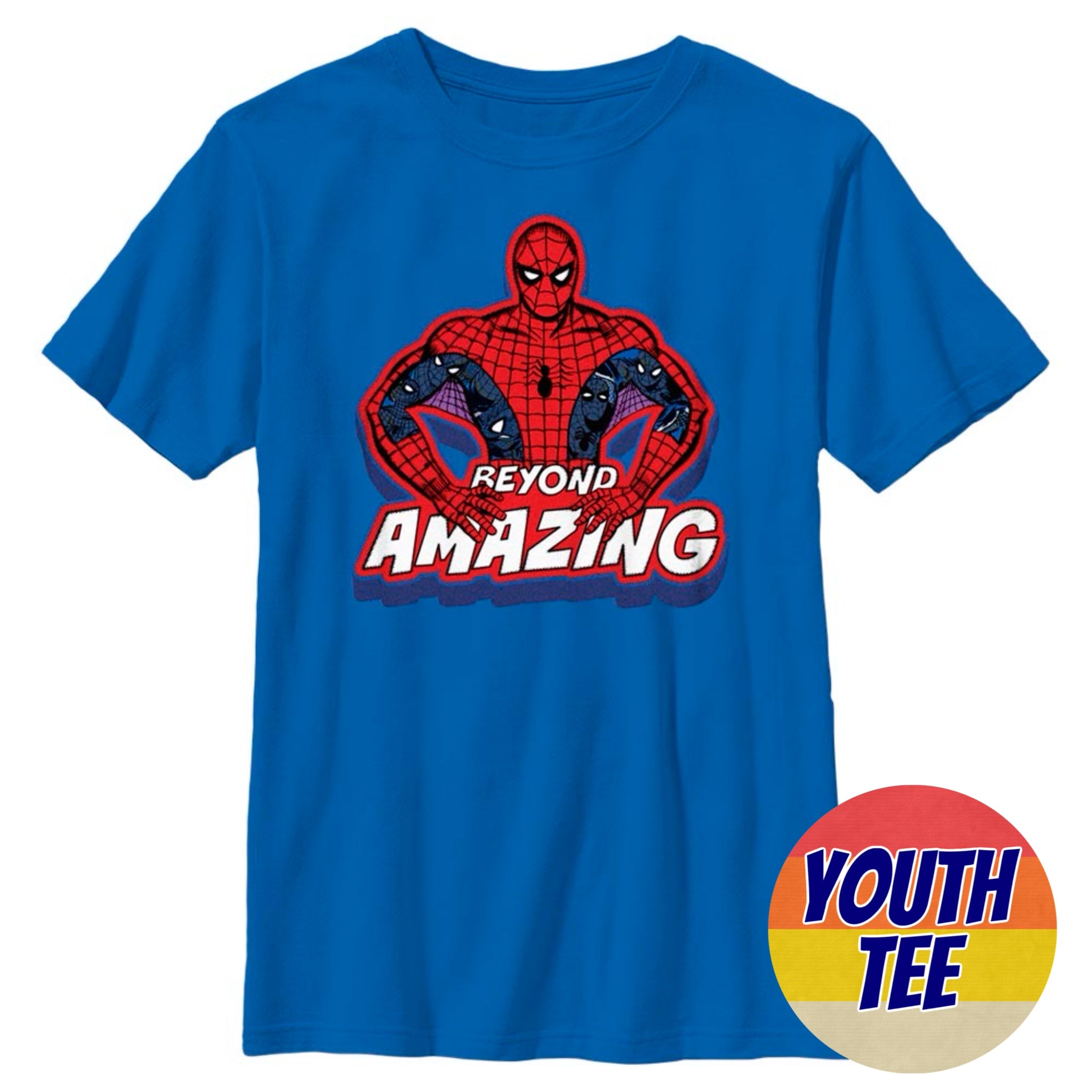 Boy's Marvel Spider-Man Beyond Amazing Spidey Pose Beyond T-Shirt