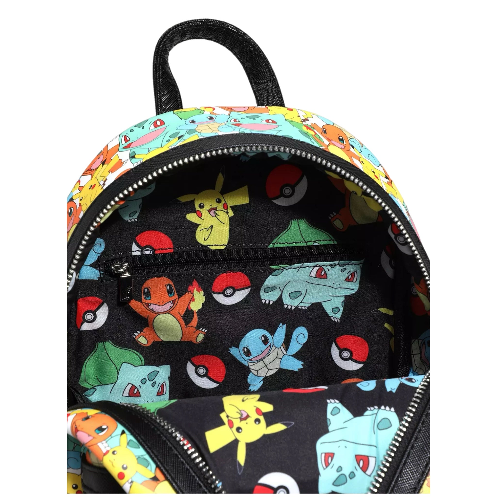 Loungefly Pokémon Starters Allover Print Mini Backpack | Blue Culture Tees