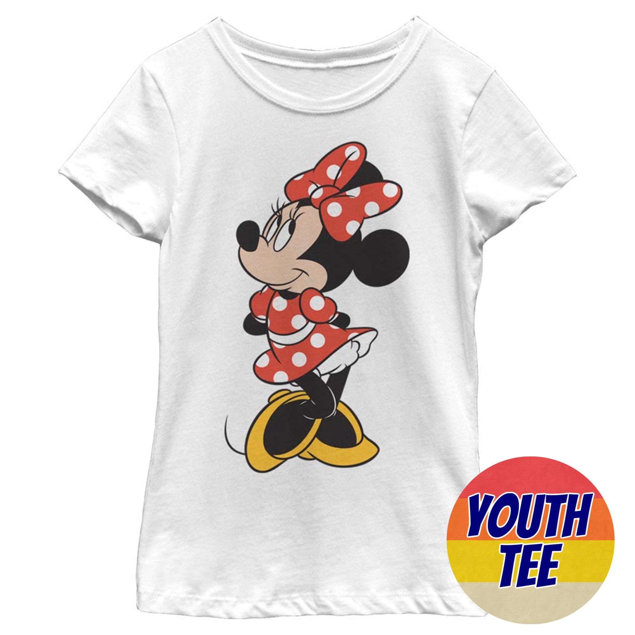 Girl's Disney Traditional Minnie T-Shirt | Blue Culture Tees