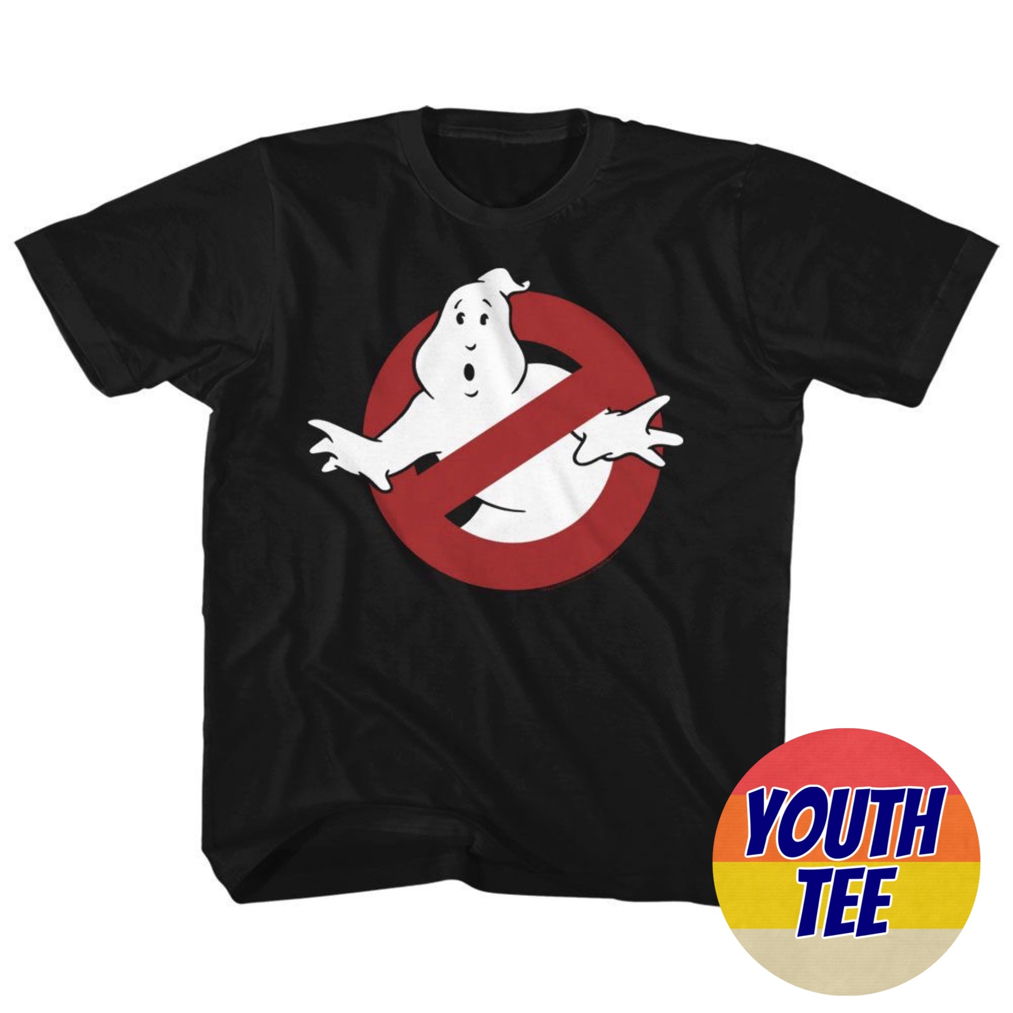 Youth The Real Ghostbusters Symbol T-Shirt